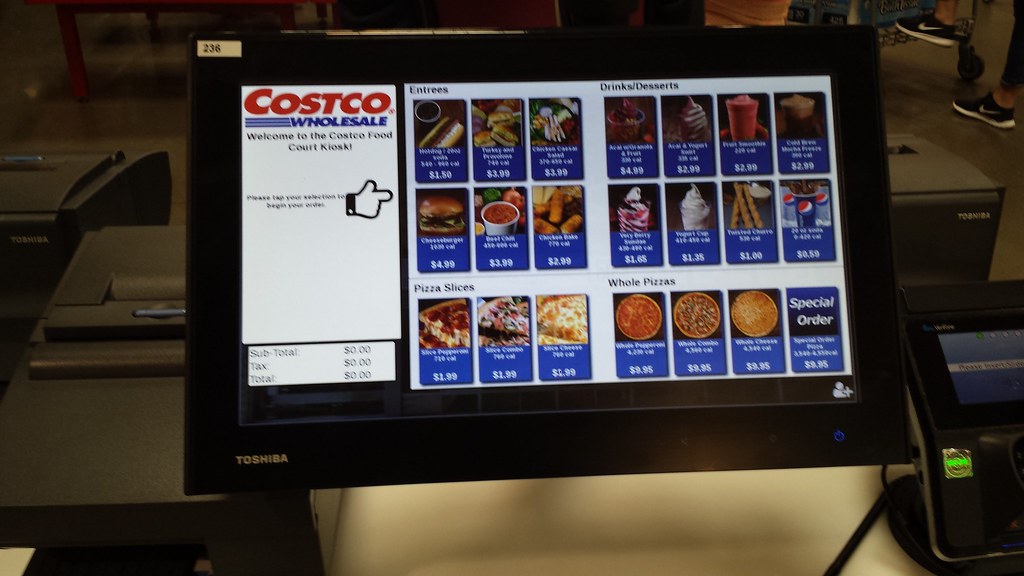Costco Food Court SelfServe Kiosk Third costco post toda… Flickr