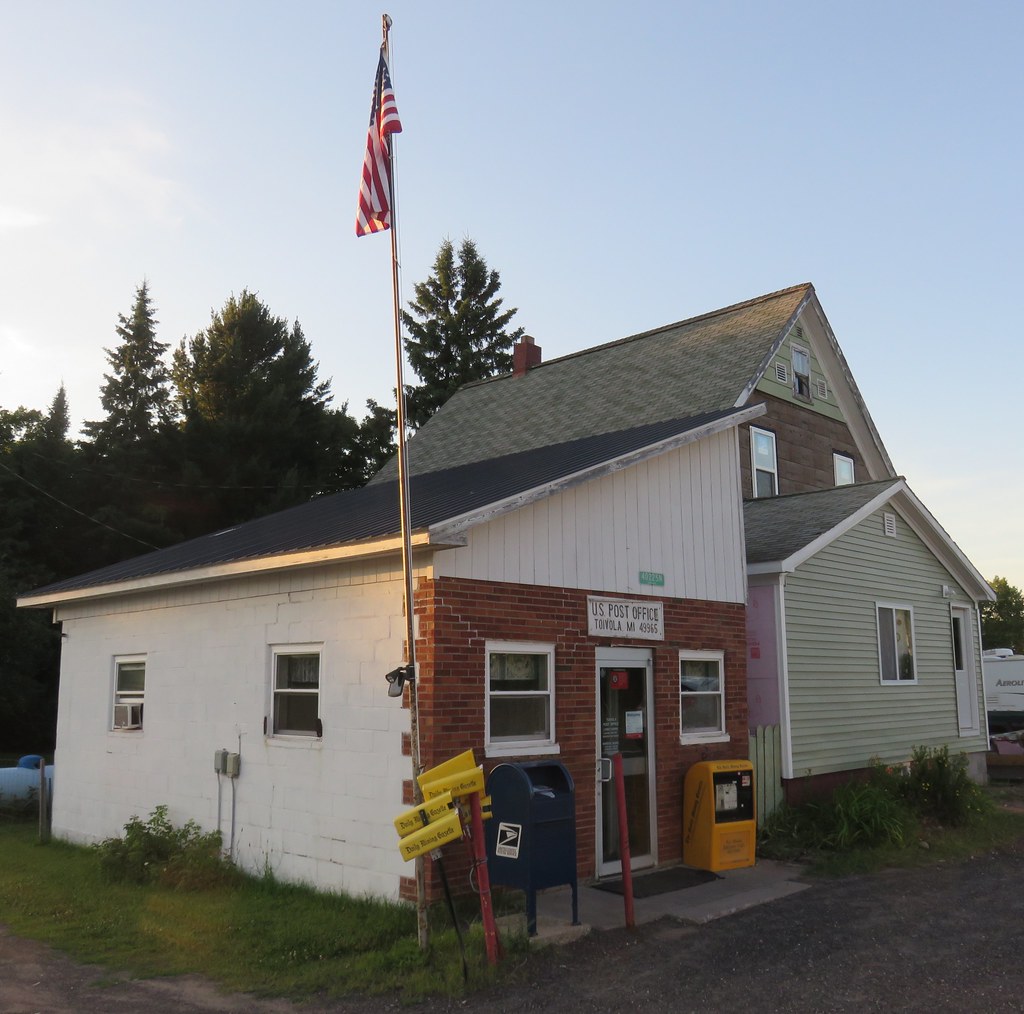 Post Office 49965 (Toivola, Michigan) Toivola, Michigan is… Flickr