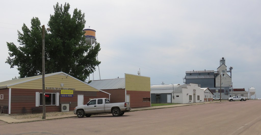Downtown Canova, South Dakota Canova, South Dakota is loca… Flickr