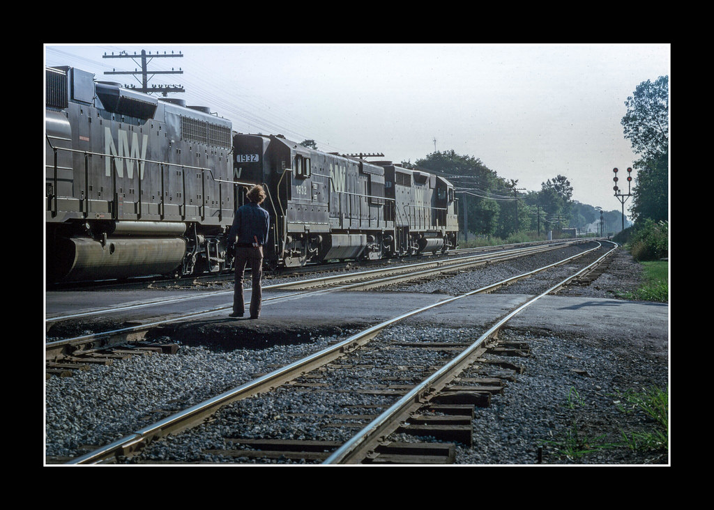 On the Wabash Somewhere near Wabash, Indiana back in 1974.… Bob