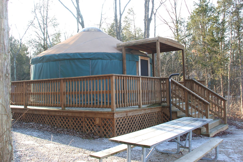 Yurt at Gifford Pinchot State Park booklover1 Flickr