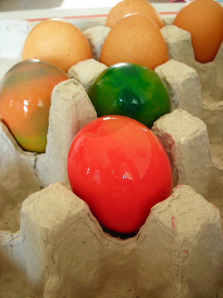 Dyed brown eggs Little brothers came over for some Easter… Flickr