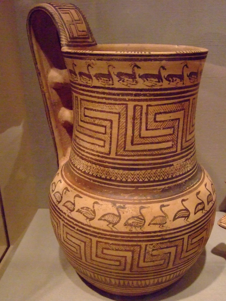 Oinochoe (Wine Jug) Greek Boiotian late 8th century BCE Ce… Flickr