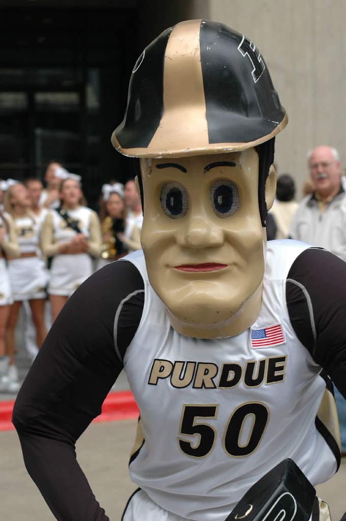 Purdue Pep Rally (25 March 2007) (005) Purdue Pete C. Kelly Roberts