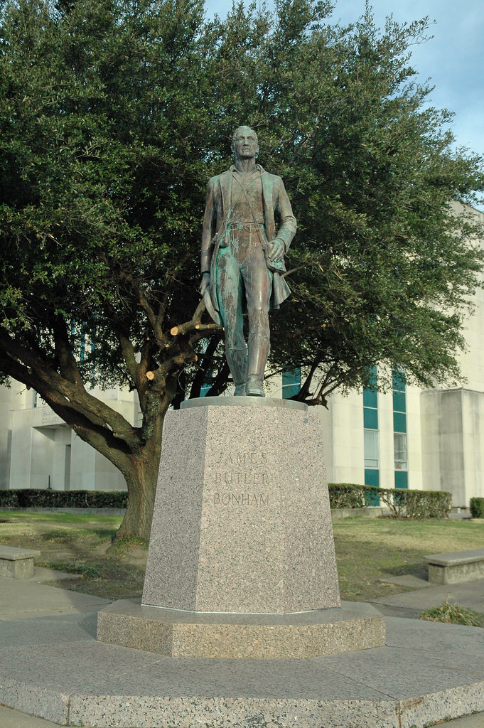 James Bonham statue The town's namesake is named after an … Flickr