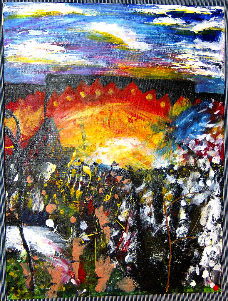 Reading '05 Abstract An abstract painting inspired by QOTS… Flickr