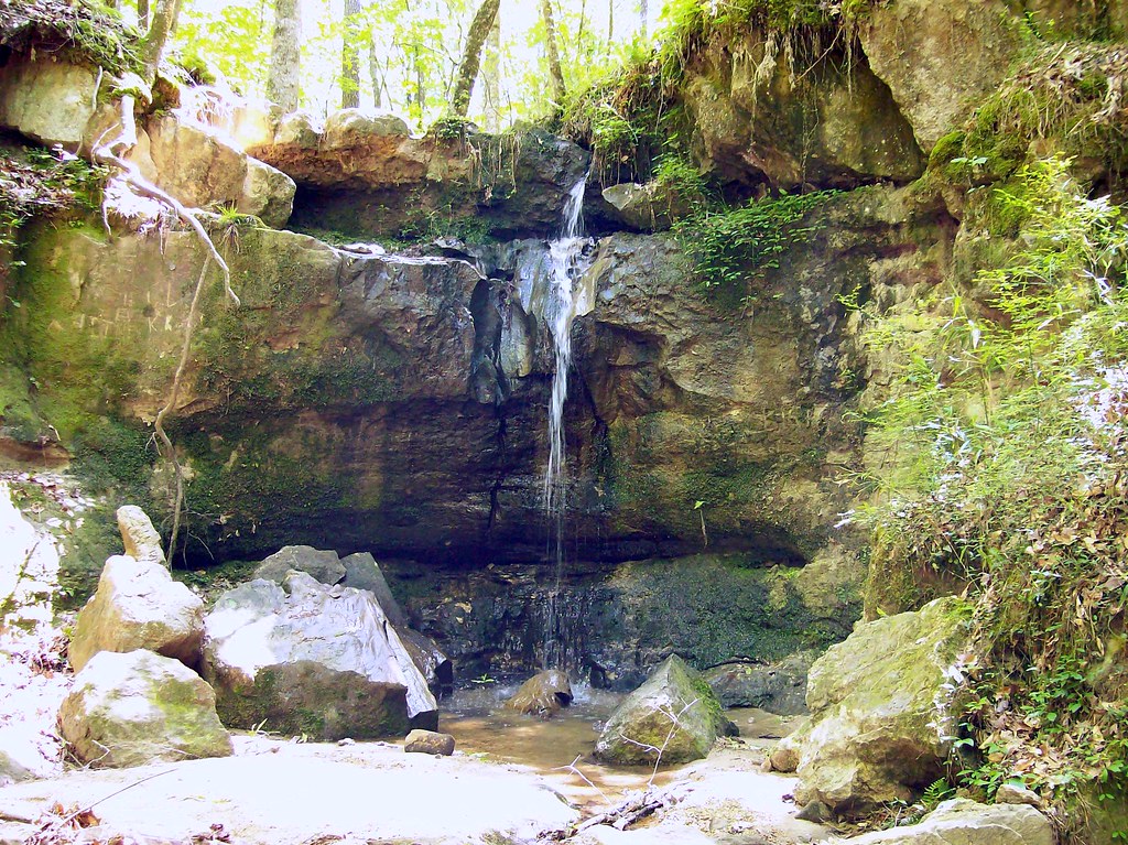 Waterfall at Sicily Island Hills, L.A. Kat Grice Flickr