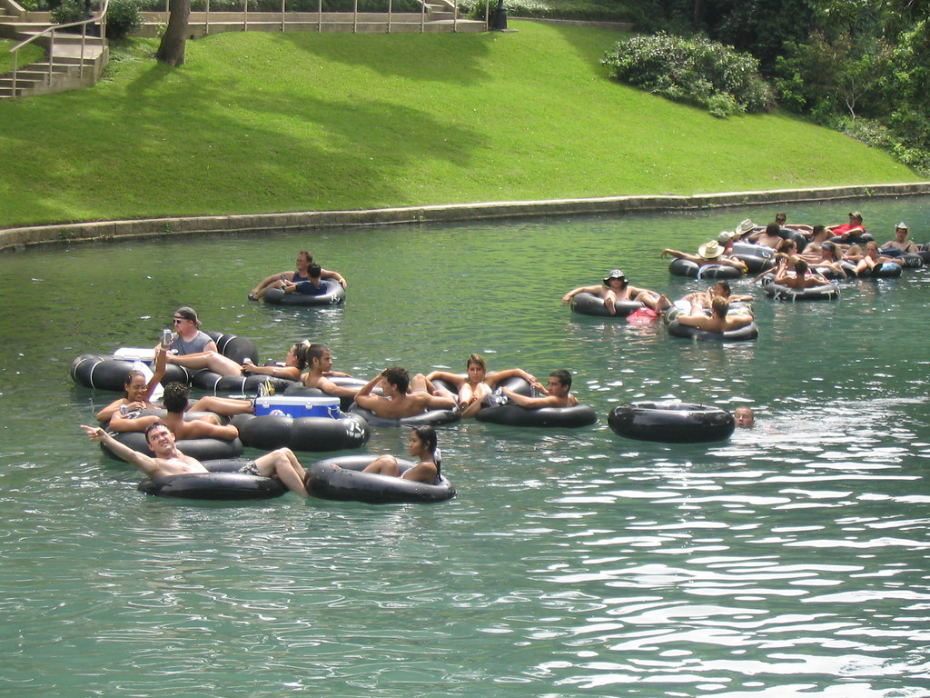 Tubers on the Comal River, New Braunfels Robert Nagle Flickr