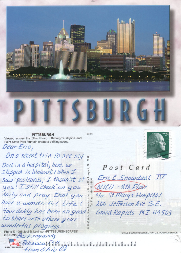 the postcard project pittsburgh, pennsylvania. although r… Flickr
