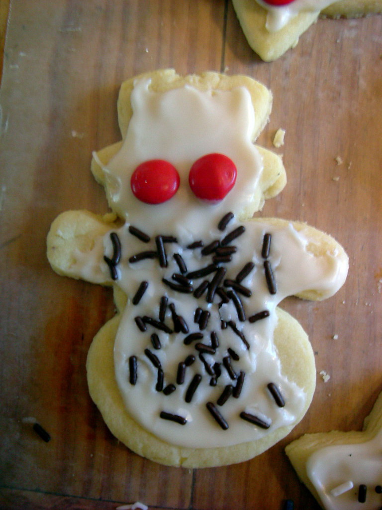 Silas the albino cookie MoonChild's creation. She just rea… Flickr