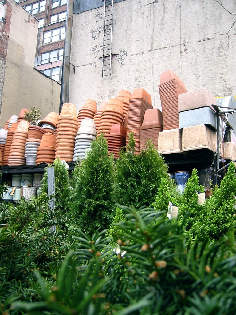 Flower District NYC's flower district (now the future site… Flickr