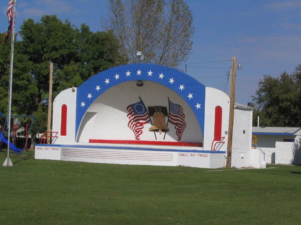 Band Shell, Whipple Park, Lingle, Wyoming Band Shell, Whip… Flickr
