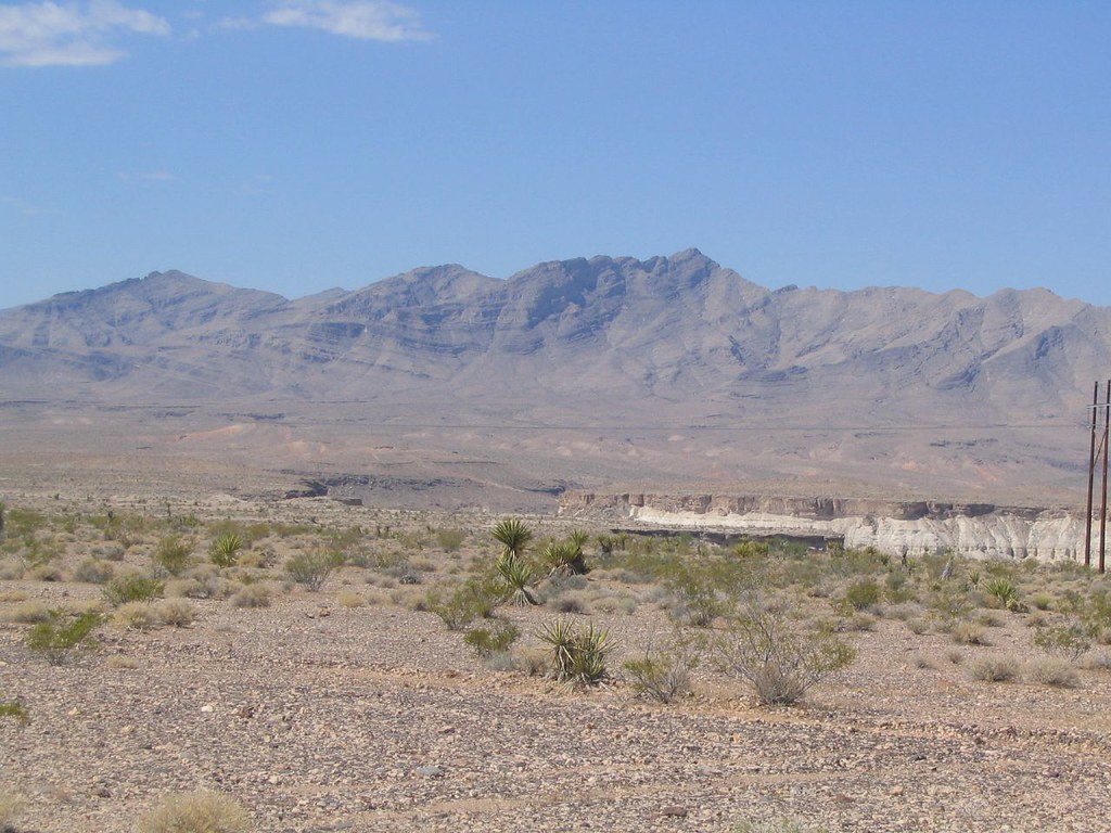 Sheep Range from U.S. 93 Near Coyote Springs, Nevada Flickr