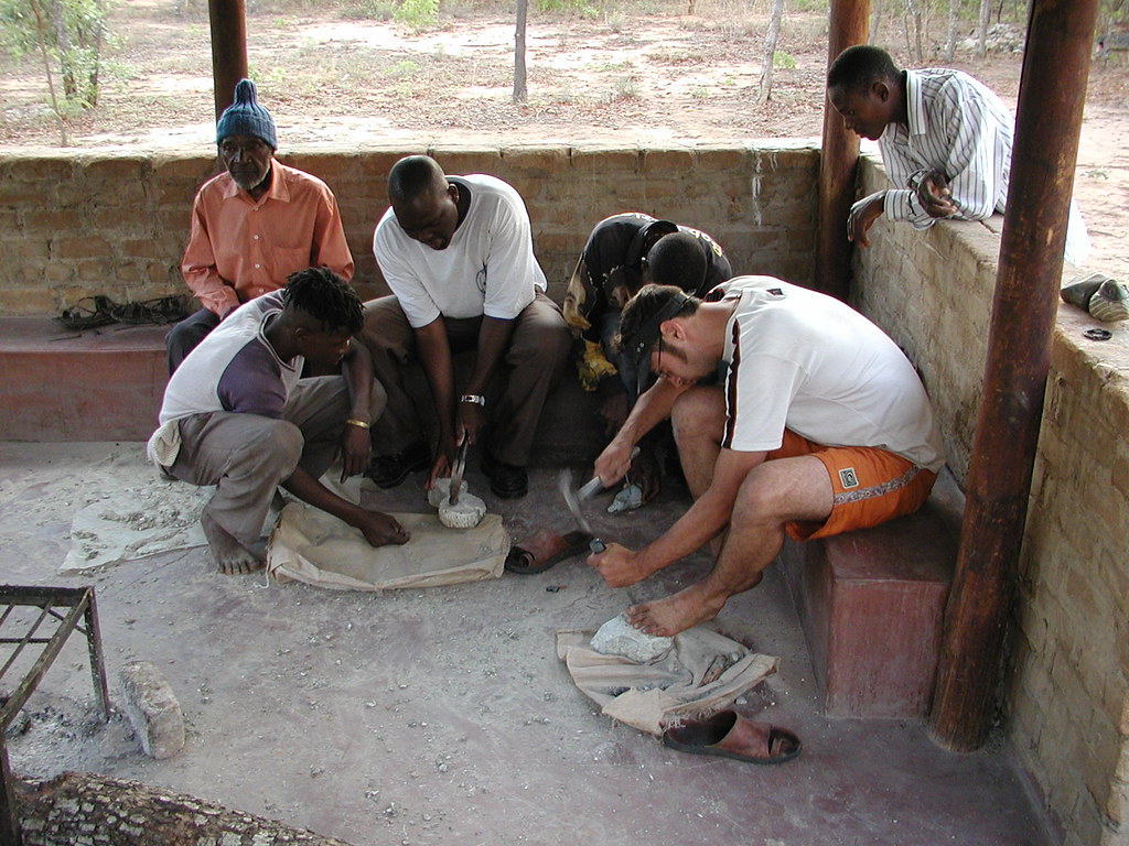 Learning Soapstone Carving, Zimbabwe Learning to carve soa… Flickr