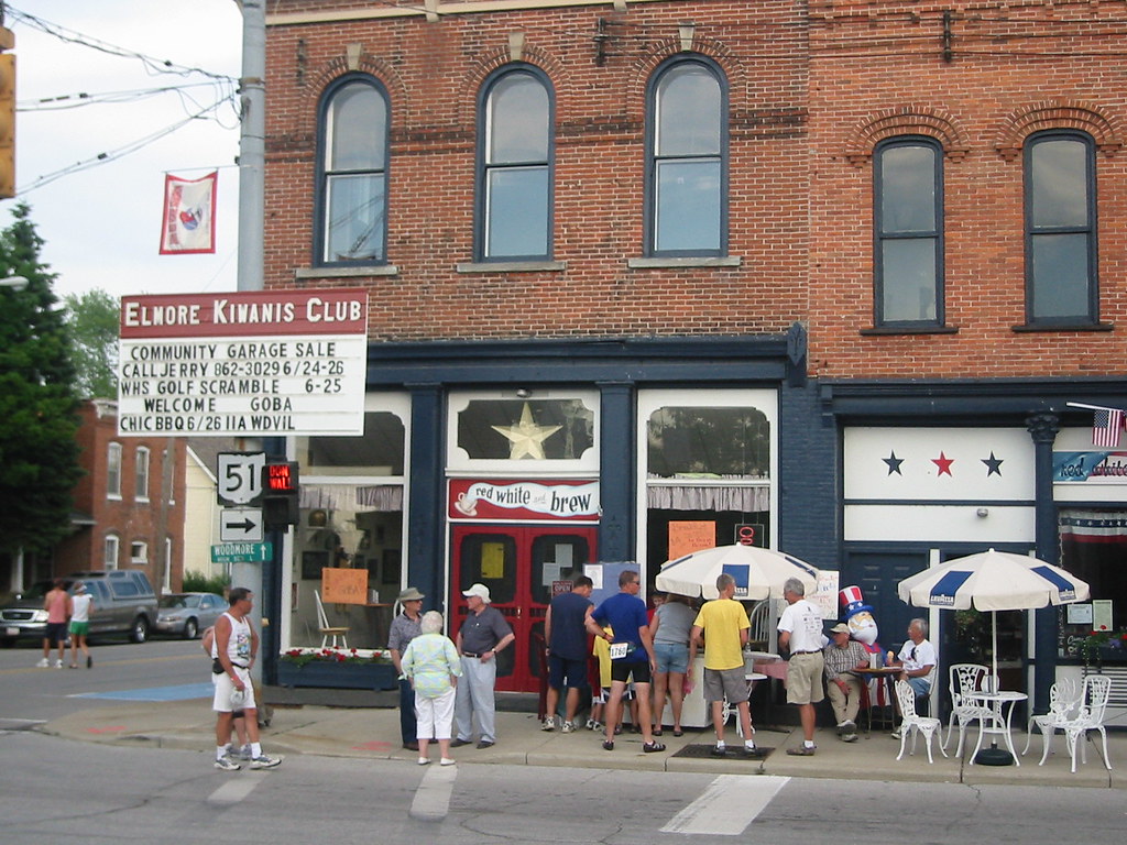 Elmore, OH The whole town of Elmore turned out for us. All… Flickr