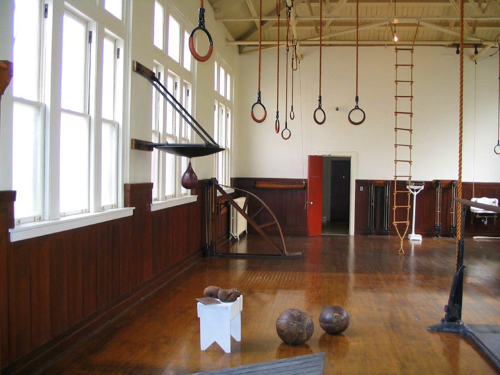 Gymnasium, Fordyce Bathhouse, Hot Springs National Park, A… Flickr
