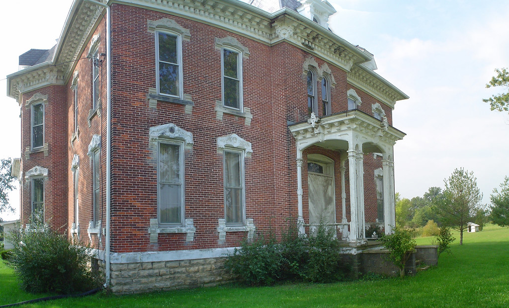 Ohio farm house Big old semi creepy farmhouse in ohio. Wen… Flickr