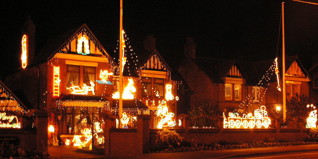 Christmas Lights in Whitchurch 7 Chester Road, Whitchurch Flickr