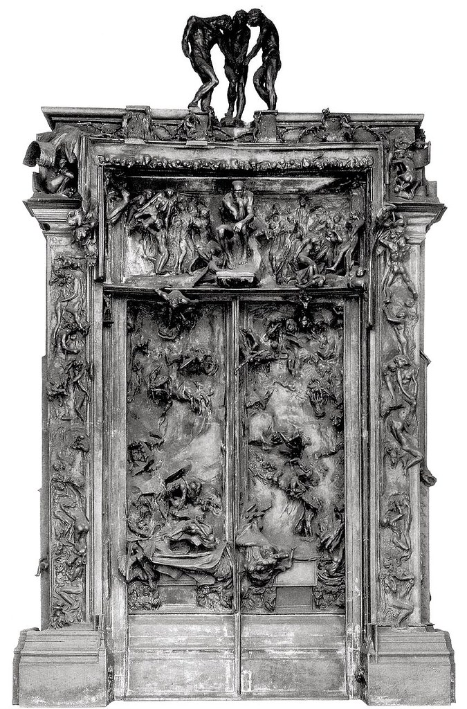 Rodin Gates of Hell The Gates of Hell (18801917). Bron… Flickr