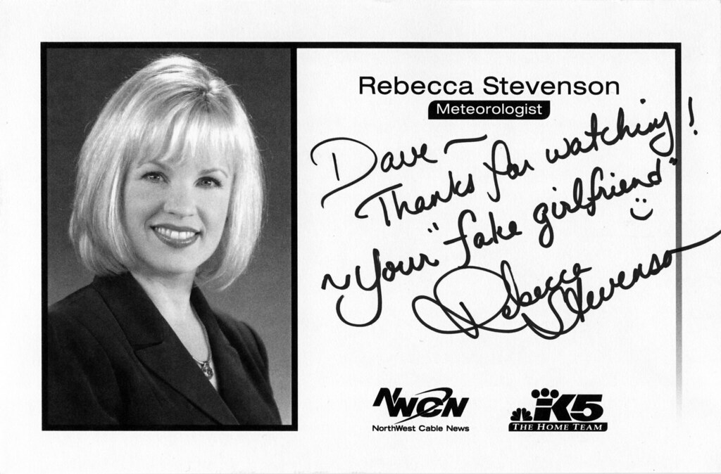 Introducing My "fake girlfriend"! Rebecca Stevenson is a … Flickr