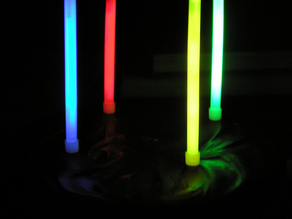 Glow Stick Candles My mom brought candles for the cake wit… Flickr