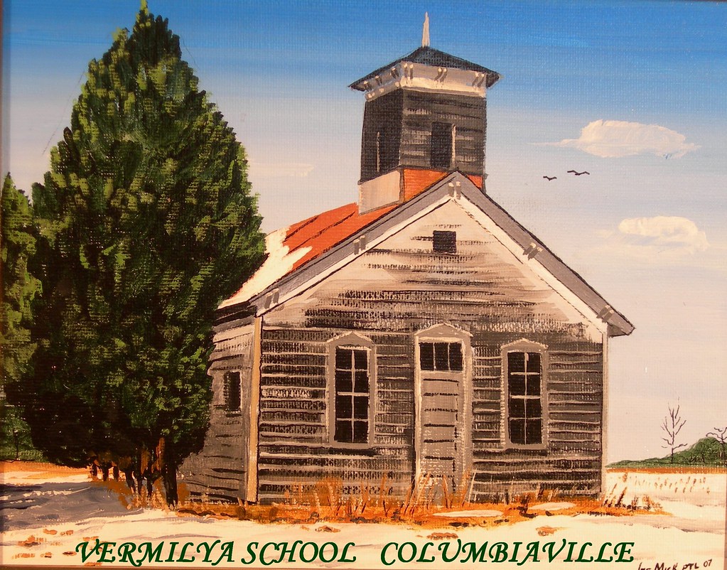 "Vermilya School" in Columbiaville, Michigan This is the "… Flickr