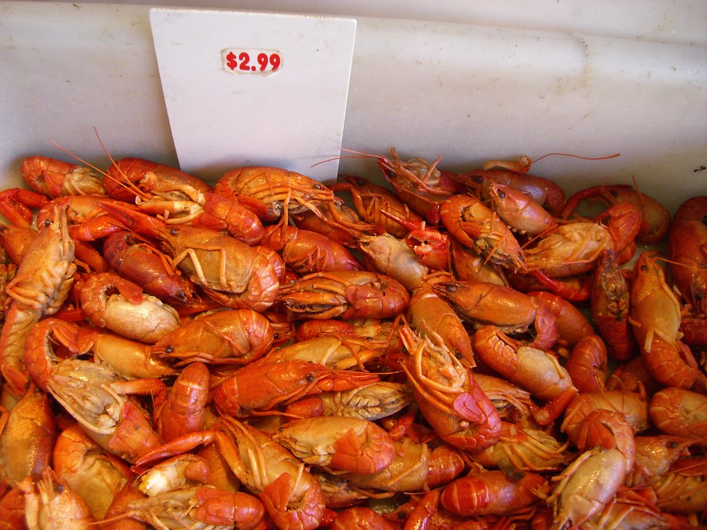 Crawdads 2.99 a pound on Mission Street, San Francisco Todd Lappin