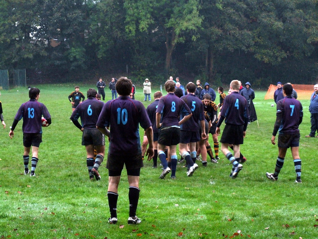 rugby 5 Rugby Training near Llandaff Cathedral, Cardiff potamos