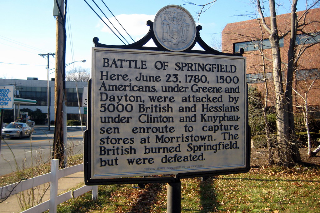 NJ Springfield Hutchings Homestead Battle of Springfield a