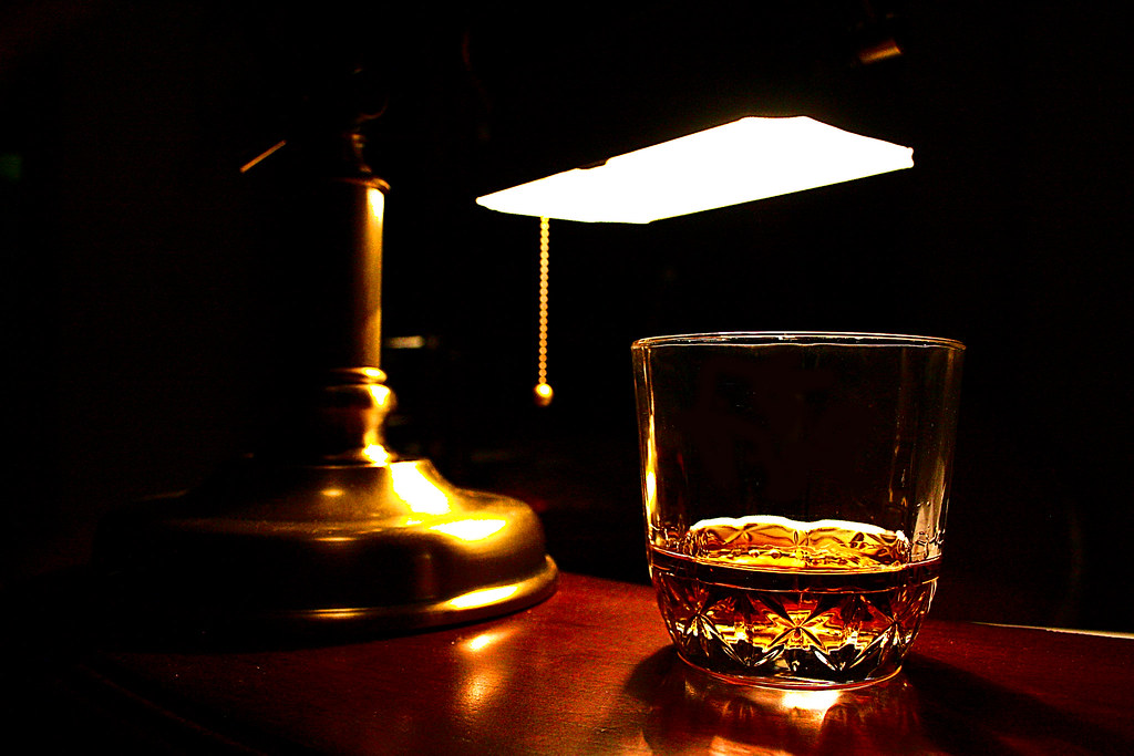 Nightcap Poured myself a glass of Johnnie Walker Black Lab… Flickr