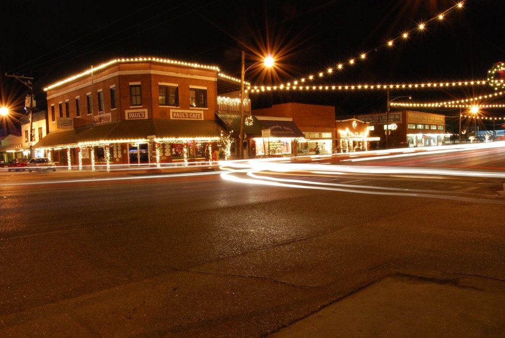 Downtown Ponchatoula LA Christmas lights Karen Flickr