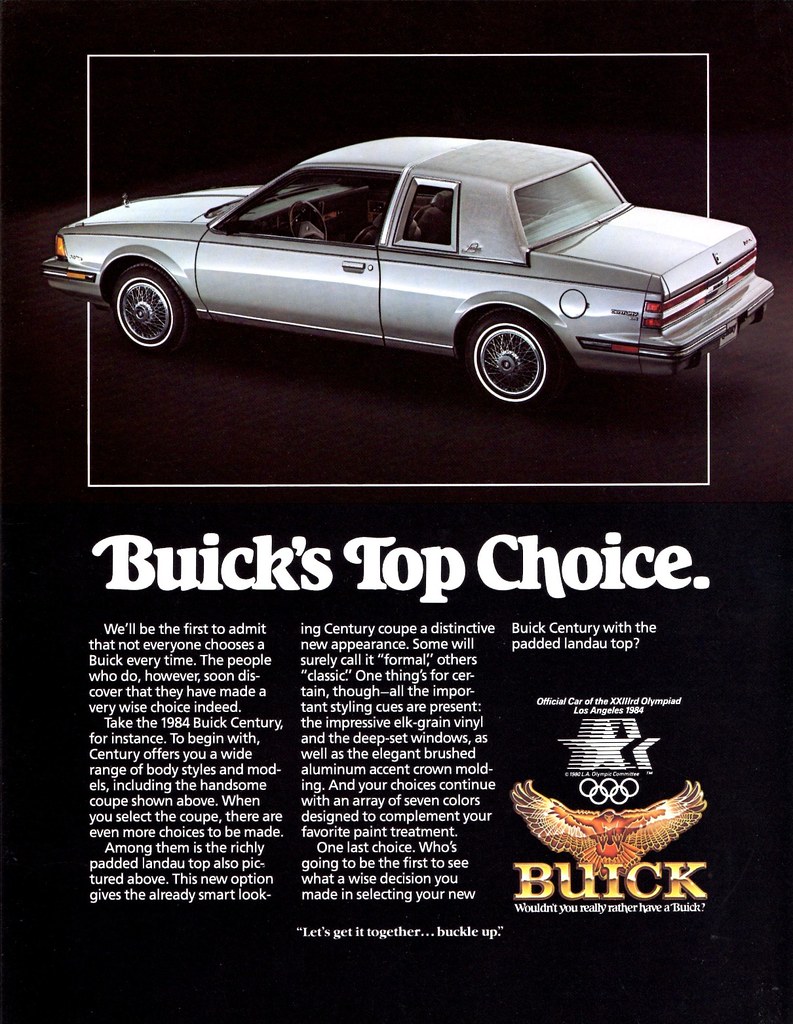 1984 Buick Century Coupe with Landau Top Alden Jewell Flickr