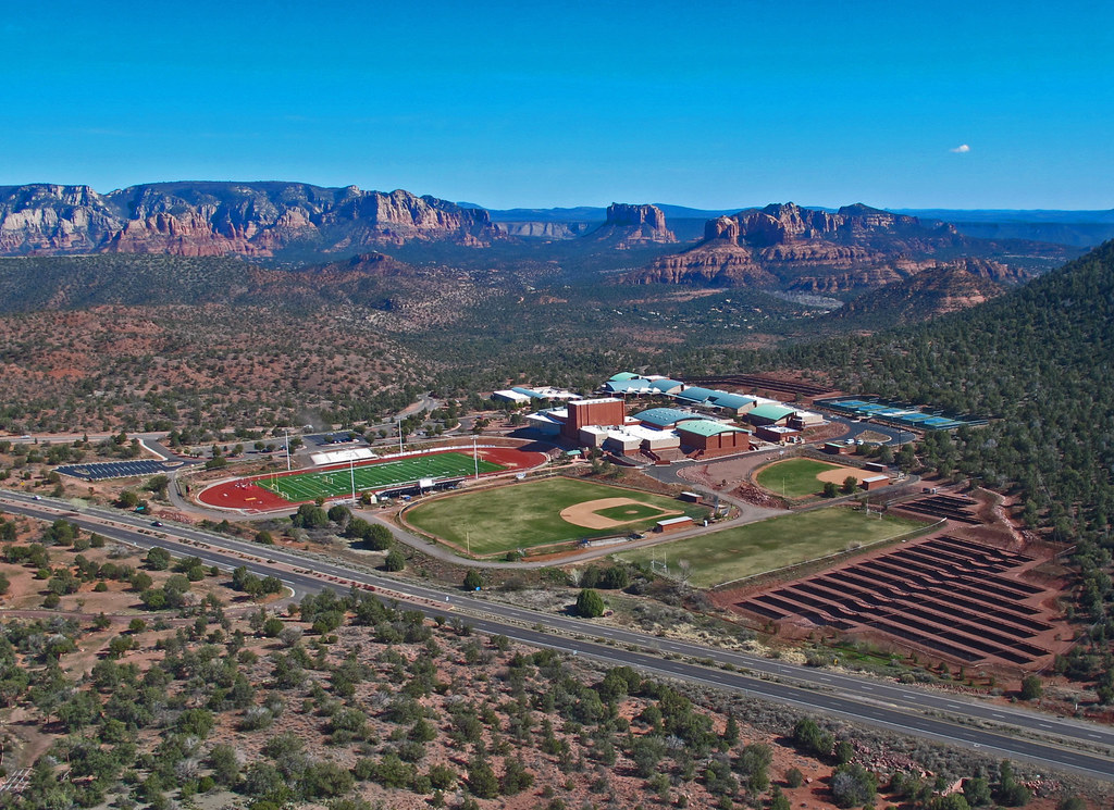 Sedona Red Rock High School A noteworthy aspect of the hig… Flickr