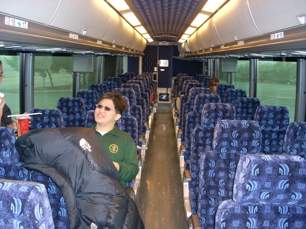 Megabus interior a photo on Flickriver