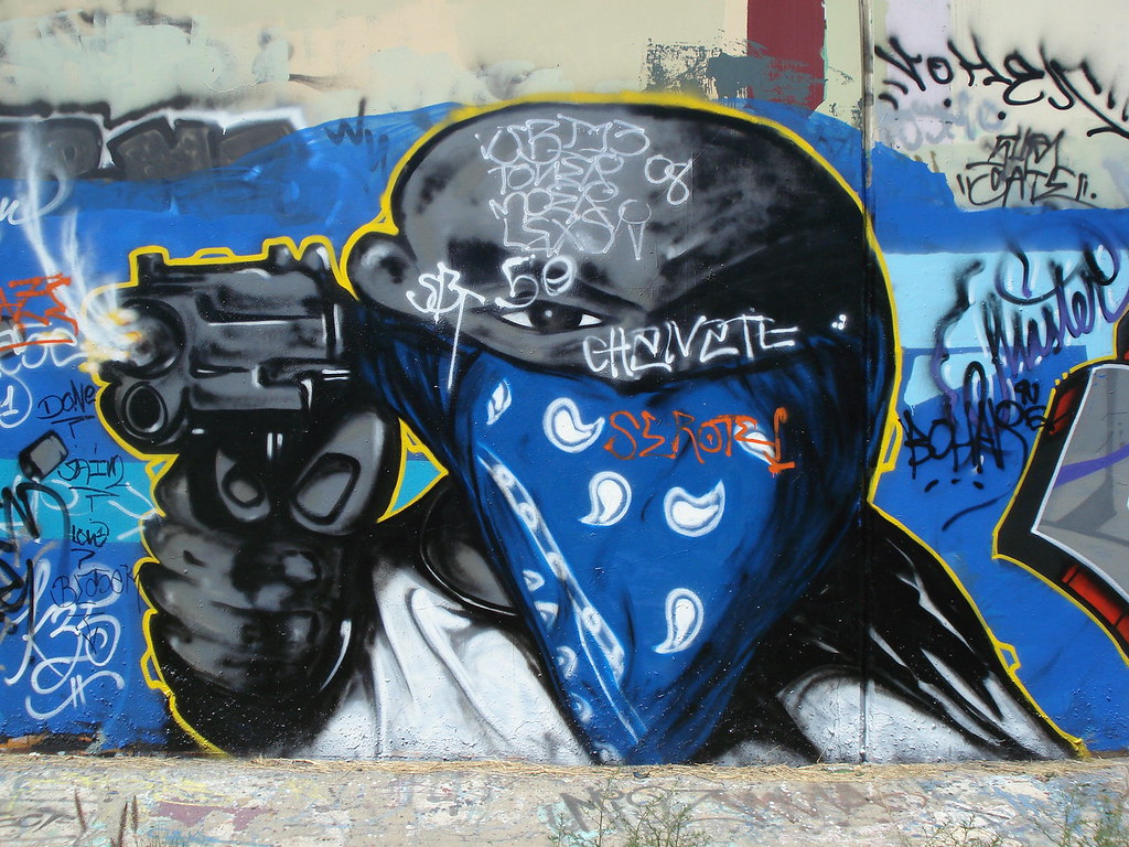 Gangsta Gangsta ??? LosAngeles Graffiti Art A Syn Flickr