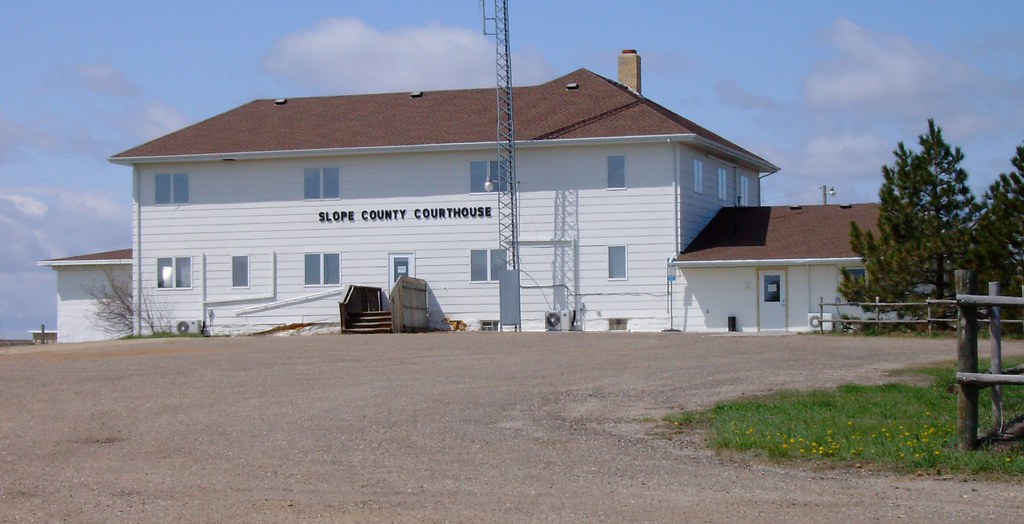 Old Slope County Courthouse (Amidon, North Dakota) Flickr