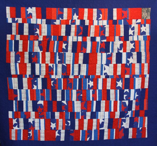 recycled fabric quilt, sustainable quilt Recycled fabric q… Flickr