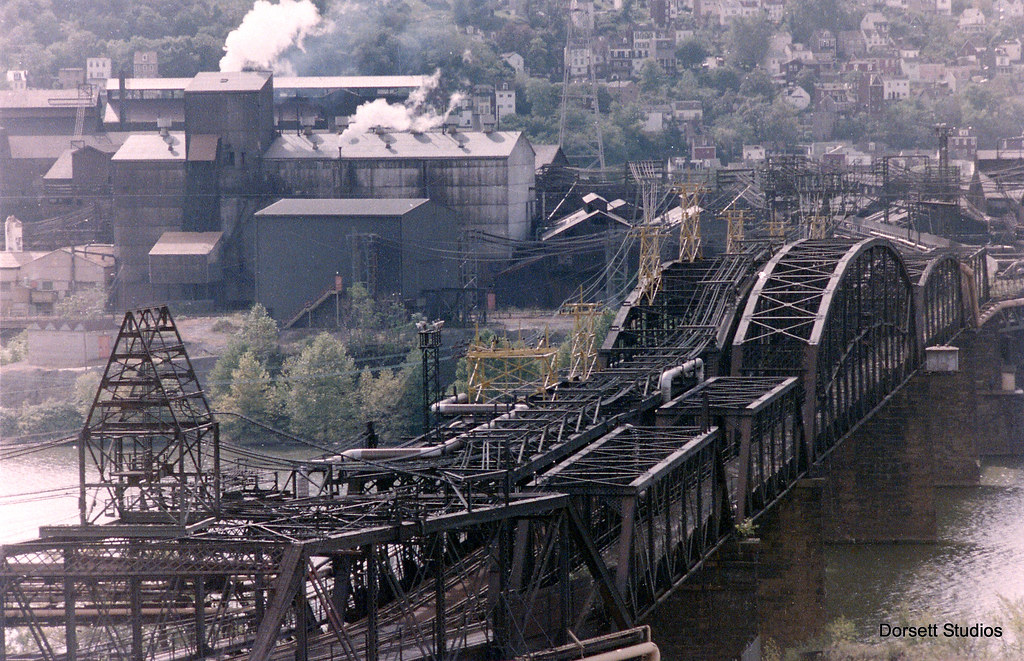 Jones & Laughlin steel Hot Metal bridges A scanned color… Flickr