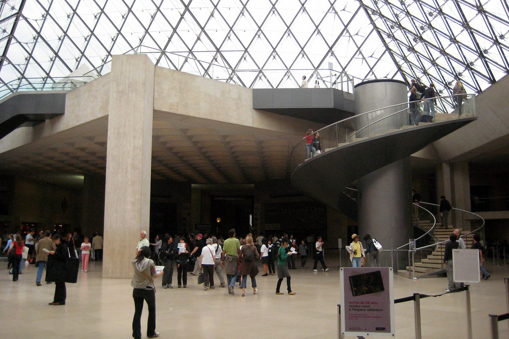 Paris Musée du Louvre Hall Napoléon a photo on Flickriver