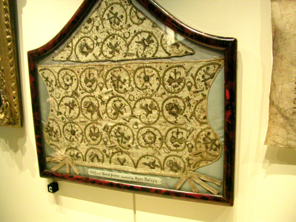 Tower of London Anne Boleyn's needlework An example of th… Flickr