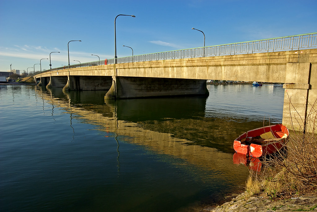 Northam Bridge, Southampton Not the usual view of the brid… Flickr