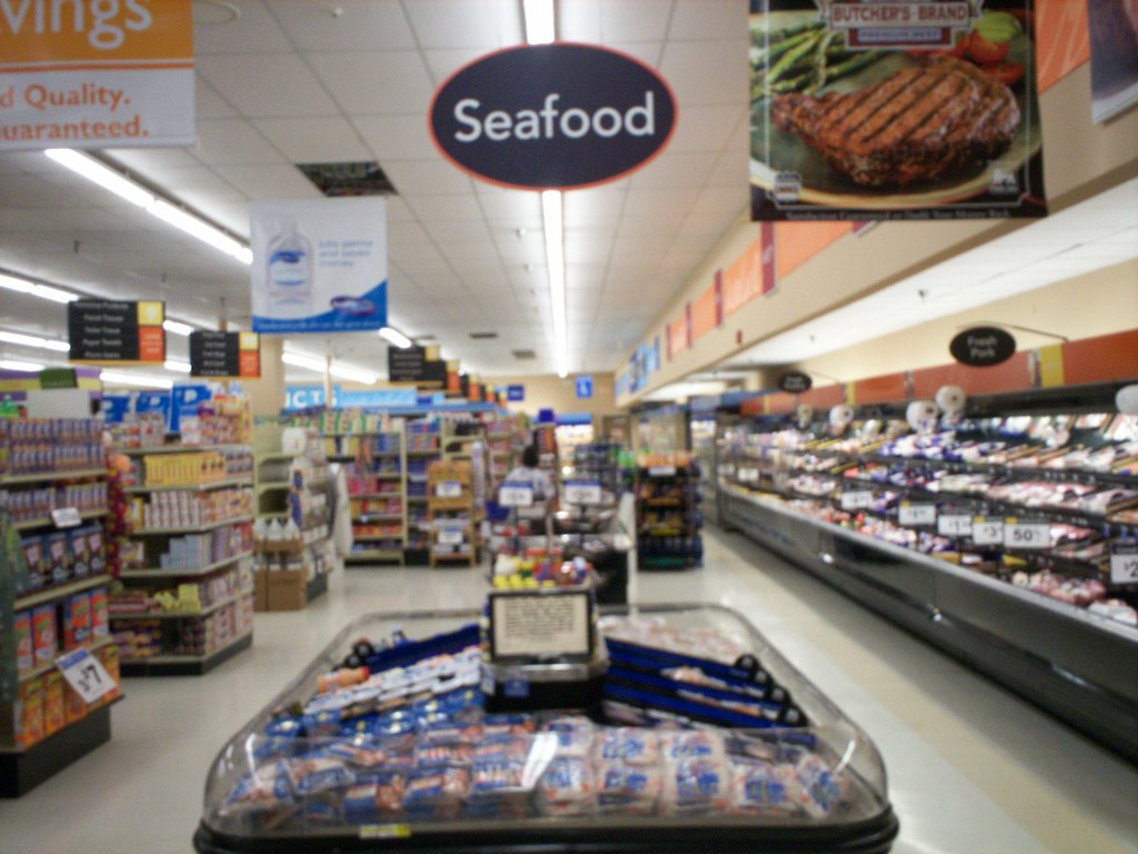 Food Lion Interior of Food Lion (location unknown) in Char… Flickr