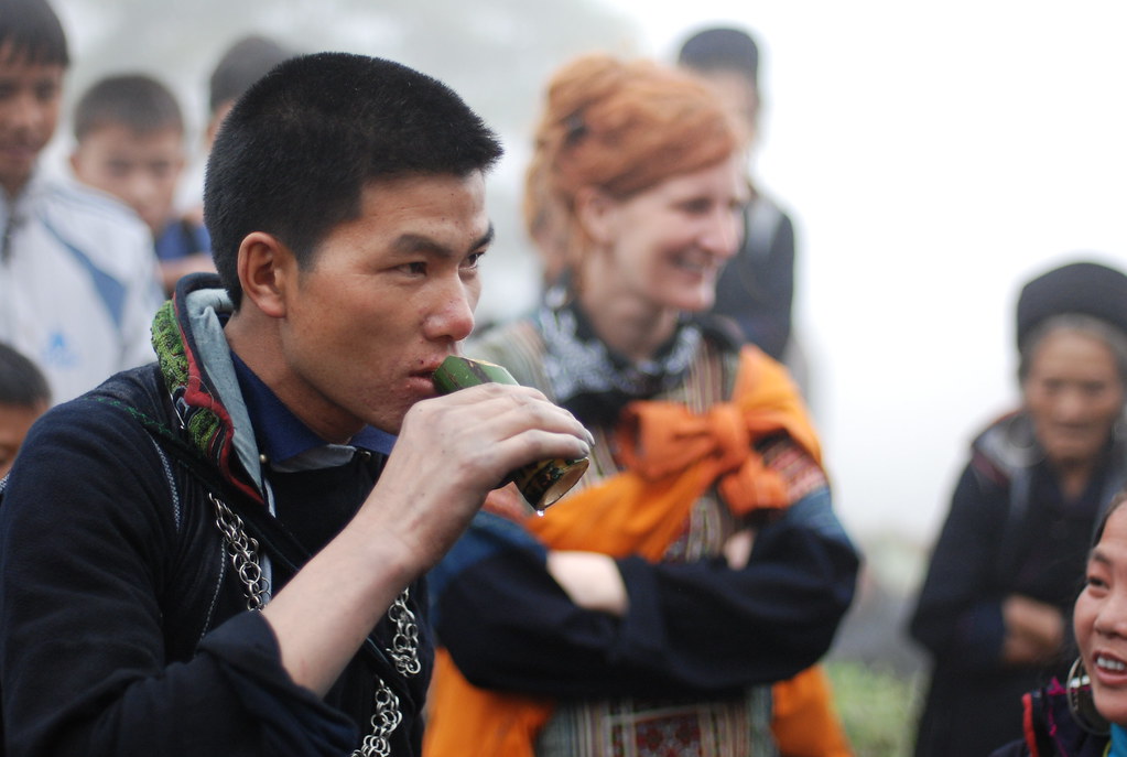 Rice wine We ran into a local celebration by following the… Flickr