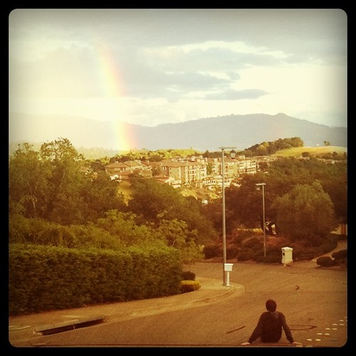 Bradreee. Rainbows are a good sign. Casey Wells Flickr