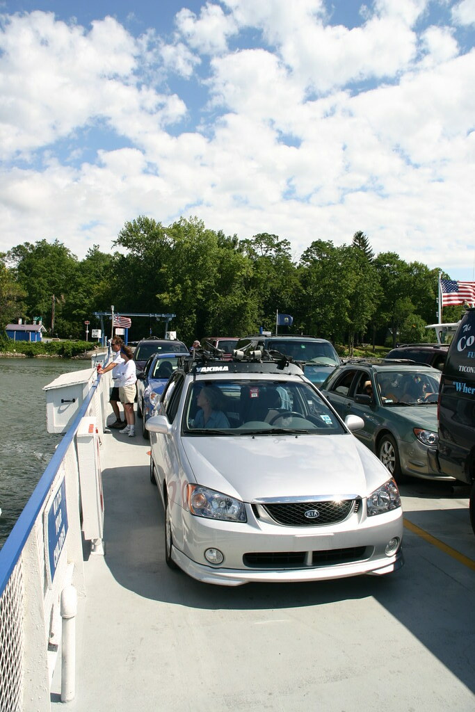 Shoreham, VT Crossing Lake Champlain, Ticonderoga Ferry, S… Flickr