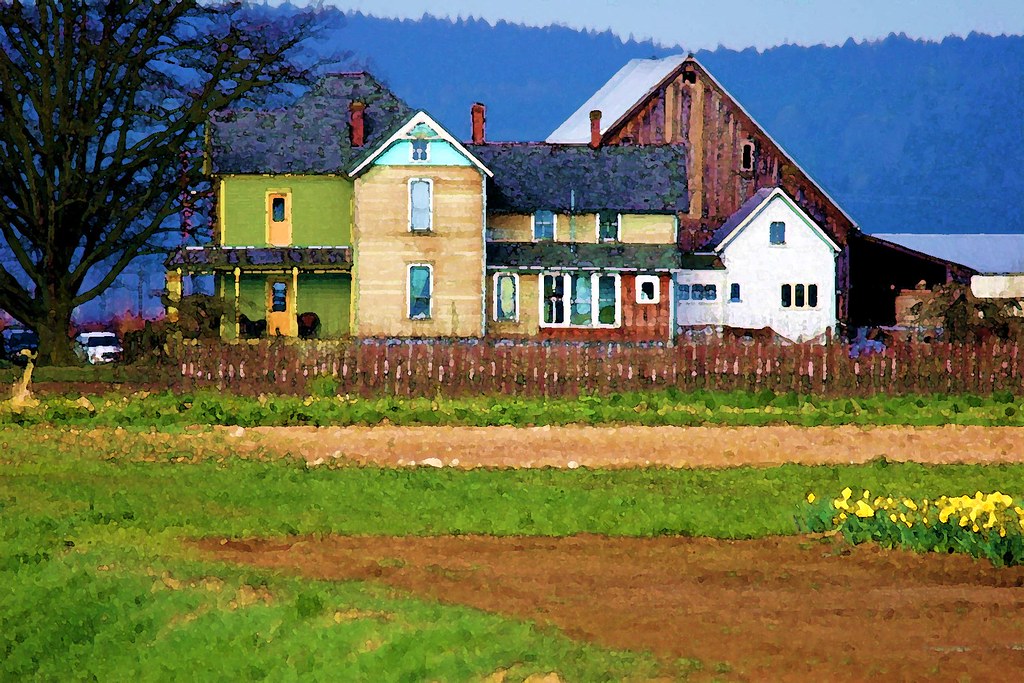 Old farm house Stanwood, WA Jerry Sorensen Flickr