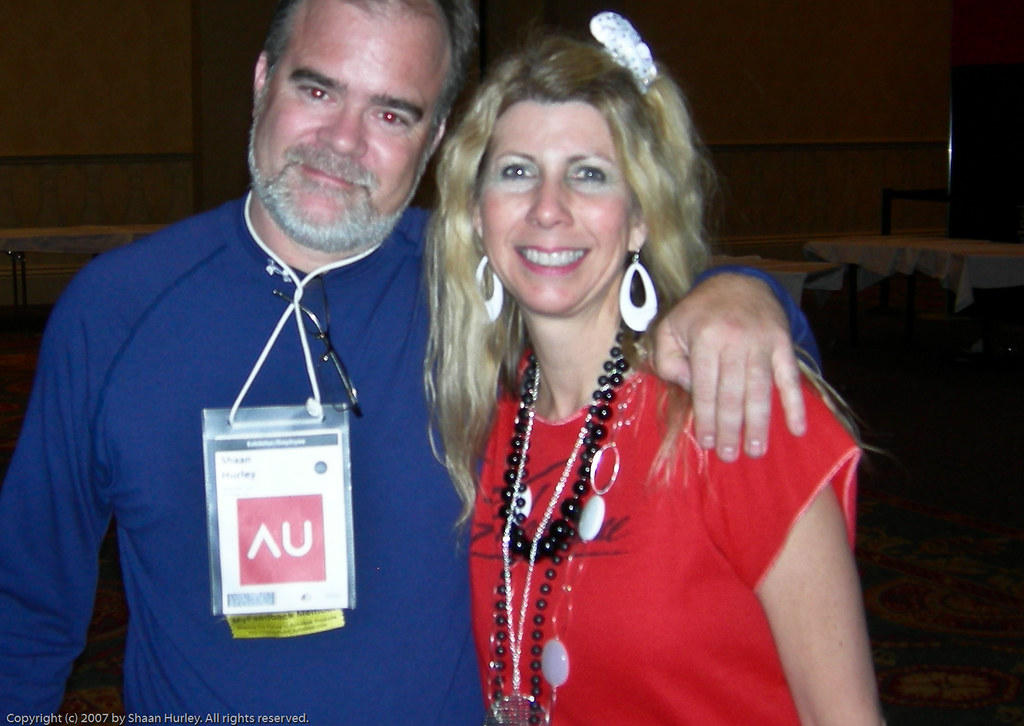 Lynn Allen in 80s Clothes and Shaan Hurley Shaan Hurley Flickr