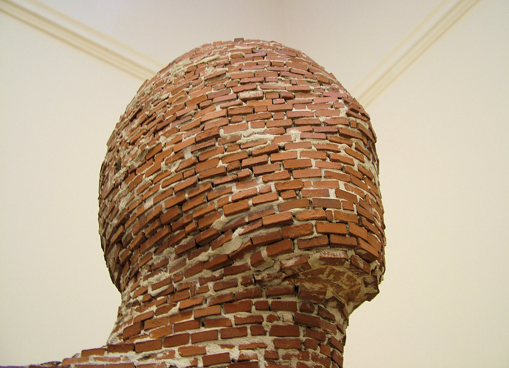 brick face The Gormley model for the proposed brick man fo… Flickr