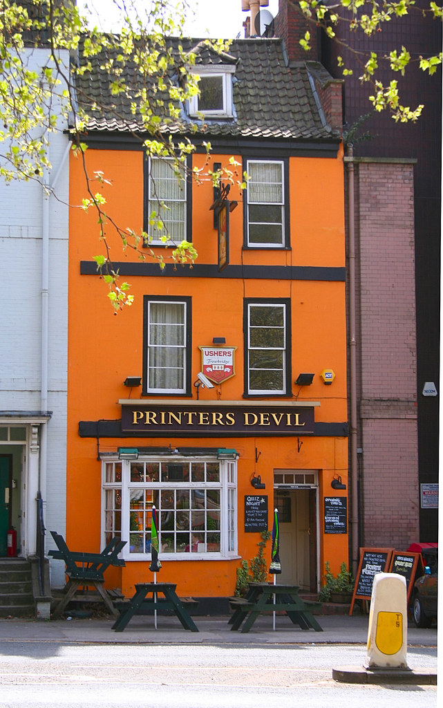 The Printers Devil. Pocket sized pub in Broad Plain, Brist… Flickr