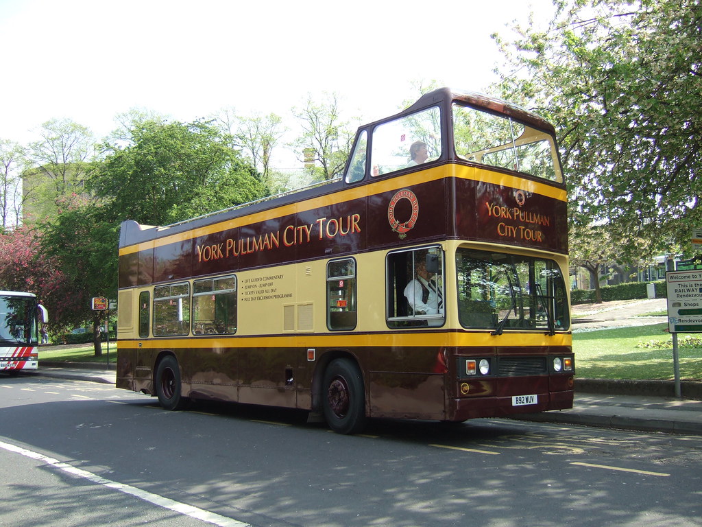 YORK PULLMAN BUS TOUR I love open top bus rides Flickr